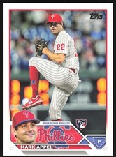 2023 Topps Baseball Mark Appel RC #259 Philadelphia Phillies