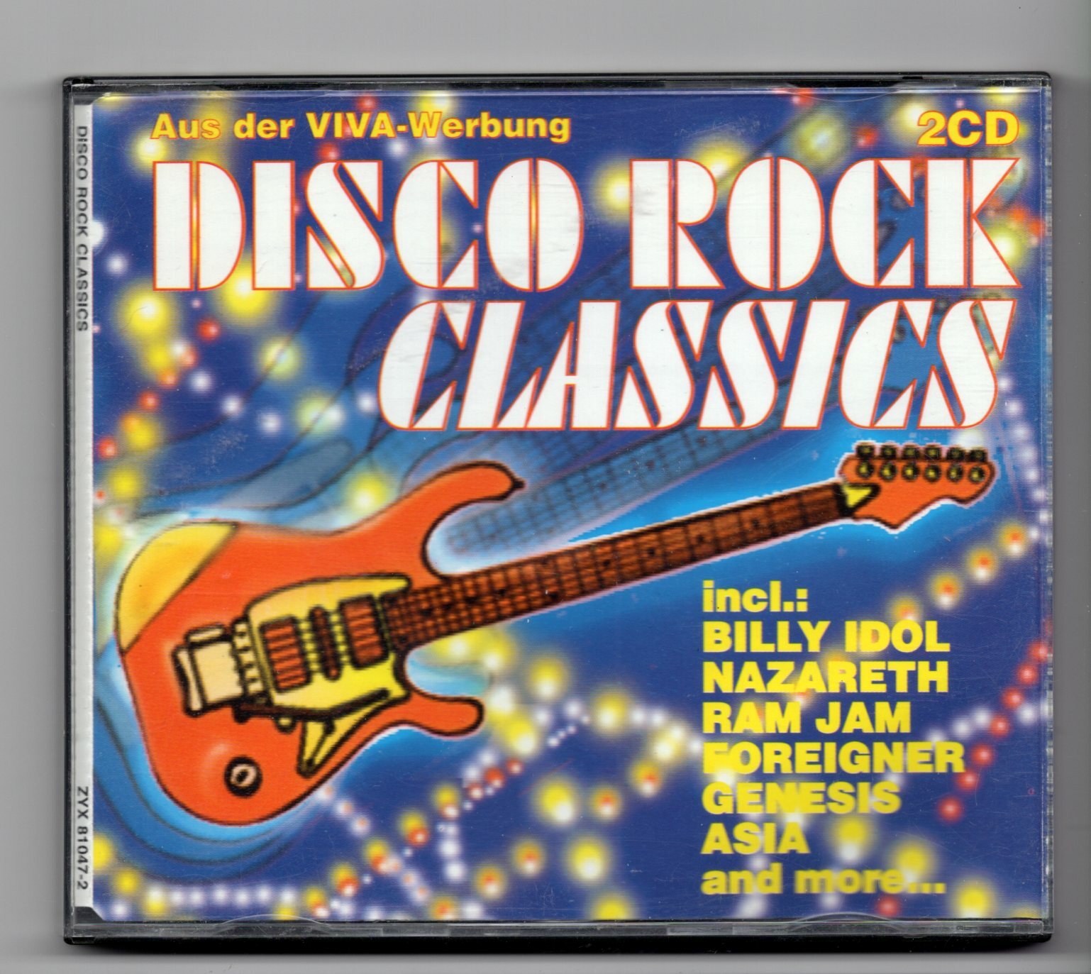 (JE656) Disco Rock Classics, 30 tracks various artists - 1995 double CD