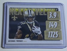 Michael Thomas 2020 Panini Score Next Level Stats #NLS-MT New Orleans Saints