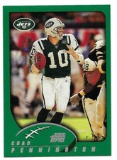 CHAD PENNINGTON 2002 TOPPS CARD NM-MT+ CONDITION NEW YORK JETS