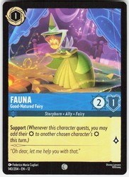 Fauna - Good-Natured Fairy 140/204 Wilds Unknown Disney Lorcana