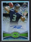 2012 TOPS CHROME RUSSELL WILSON REFRACTOR AUTO 32/178 #40