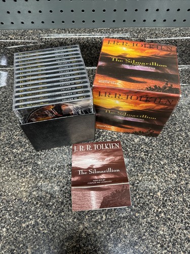 THE SILMARILLION by J.R.R Tolkien Unabridged Audio Book CD 13 Disc Box Set