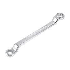 Metric 12 Point Offset Double Box End Wrench Chrome Plated Cr V 12mmx14mm