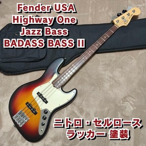 Fender ラッカー Highway One Jazz Bass BADASS Fender Highway One Jazz Bass | eBay