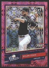Dylan Cease #R-2 2020 Donruss The Rookies Pink Fireworks Chicago White Sox