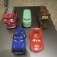 Disney Pixar Cars Diecast Vehicle Lot: Lightning, Mater, Doc Hudson, and More 