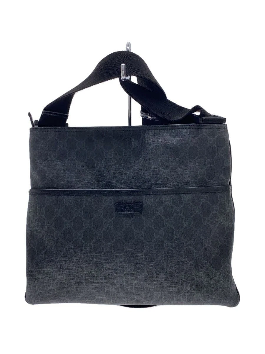 Sac bandoulière GUCCI GG Supreme PVC noir 162904 plus occasion