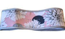 Ted Baker London Pink Grey Floral Makeup Head Band Brand New Without Tags