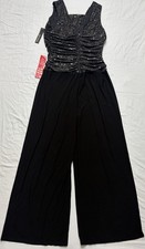 R&M Richards Sleeveless Jumpsuit Women's Size 14 #1890