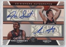 2007-08 Topps Co-Signers Samuel Dalembert Jason Smith #CS-38 Auto 05fy