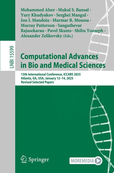 Mohammed Alser (U. A.) | Computational Advances In Bio And Medical Sciences-image
