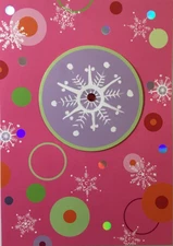 Marcel Schurman- Christmas- FRIEND- Snowlakes- Embellishments, Foil, Gem