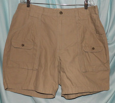 Red Head Brand Co Solid Brown Buck 8 pkt Cargo Shorts Men's Size 40 NWT