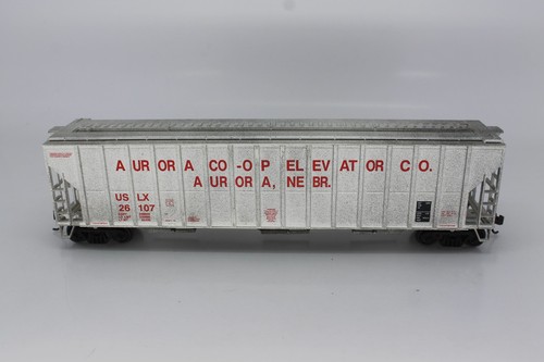 HO ATHEARN 54' 3 BAHÍAS TOLVA CUBIERTA AURORA ASCENSOR COOPERATIVO USLX 26107 DESGASTADO | Zustand: Used
