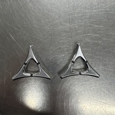 Dodge W200 Power Wagon Sail Panel Emblems Pair Used