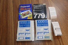 Lot of 4 Polaroid Film Packs 107 3000 B W, 600 Alter Image, 779 - Expired - READ