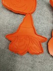 Vintage Hallmark Halloween Cookie Cutters 4 Pieces Orange Plastic — photo 7