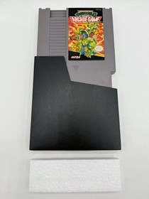 Teenage Mutant Ninja Turtles II Arcade Game Nintendo NES 1990 Tested CIB CLEAN