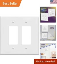 Oversized Double Decorator Switch Cover 5.5