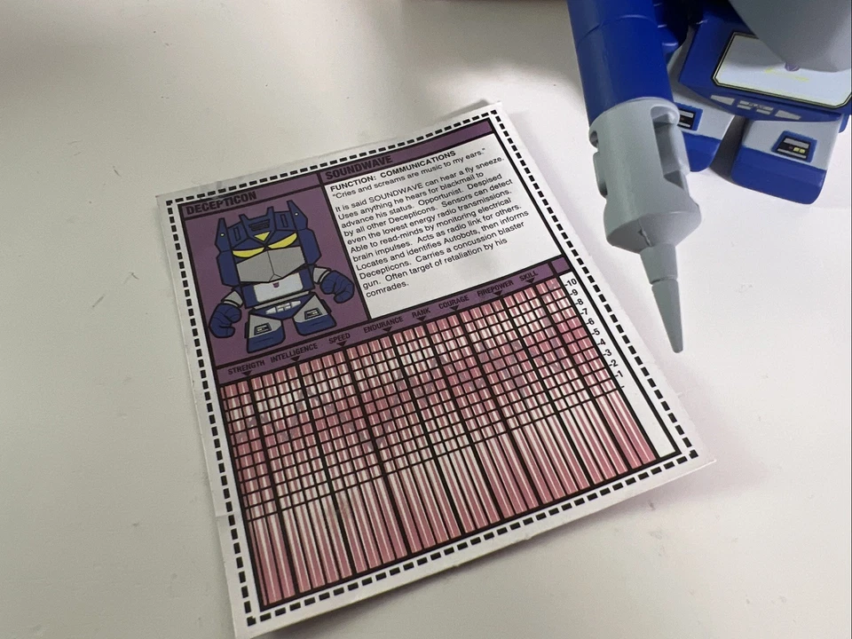 Transformers x The Loyal Subjects- Series One - Soundwave - Image 4 of 4