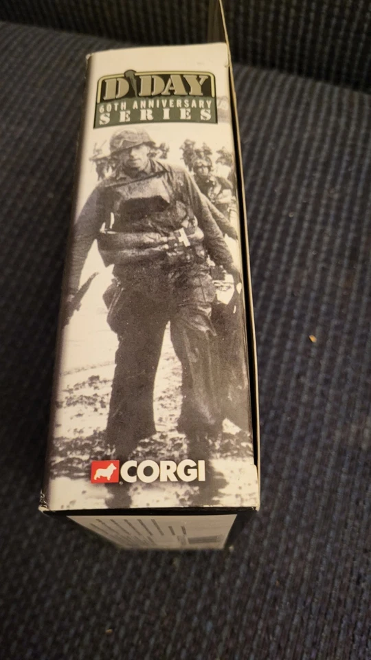 Corgi D Day 60th Anni. Die Cast Omaha Beach Set 1 M8 Greyhound & P38 Lightning - Image 3 of 4
