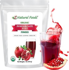 Z Natural Foods Organic Pomegranate Powder, 1 lb