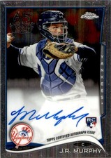JR Murphy 2014 Topps Chrome Auto #69