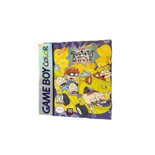 VTG Rugrats Movie Game Boy Color Box Manual Poster Only THQ Nintendo GBC Vintage