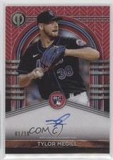 2022 Topps Tribute League Inauguration Red 1/10 Tylor Megill #LIA-TM Auto if9