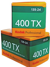 2 x KODAK TRI-X 400 TX 35mm 24exp Cheap Black & White Film - POST FREE