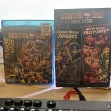 NEW Monster High DVD LOT Friday Night Frights / Boo York / Why do ghouls love?