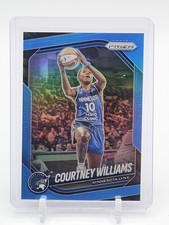 COURTNEY WILLIAMS 2025-26 PANINI PRIZM WNBA CAROLINA BLUE /125 #69 LYNX Q3420