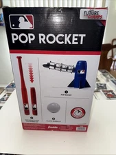 POP ROCKET Kids Pitching Machine Baseball Trainer Brand New Open Box Sealed