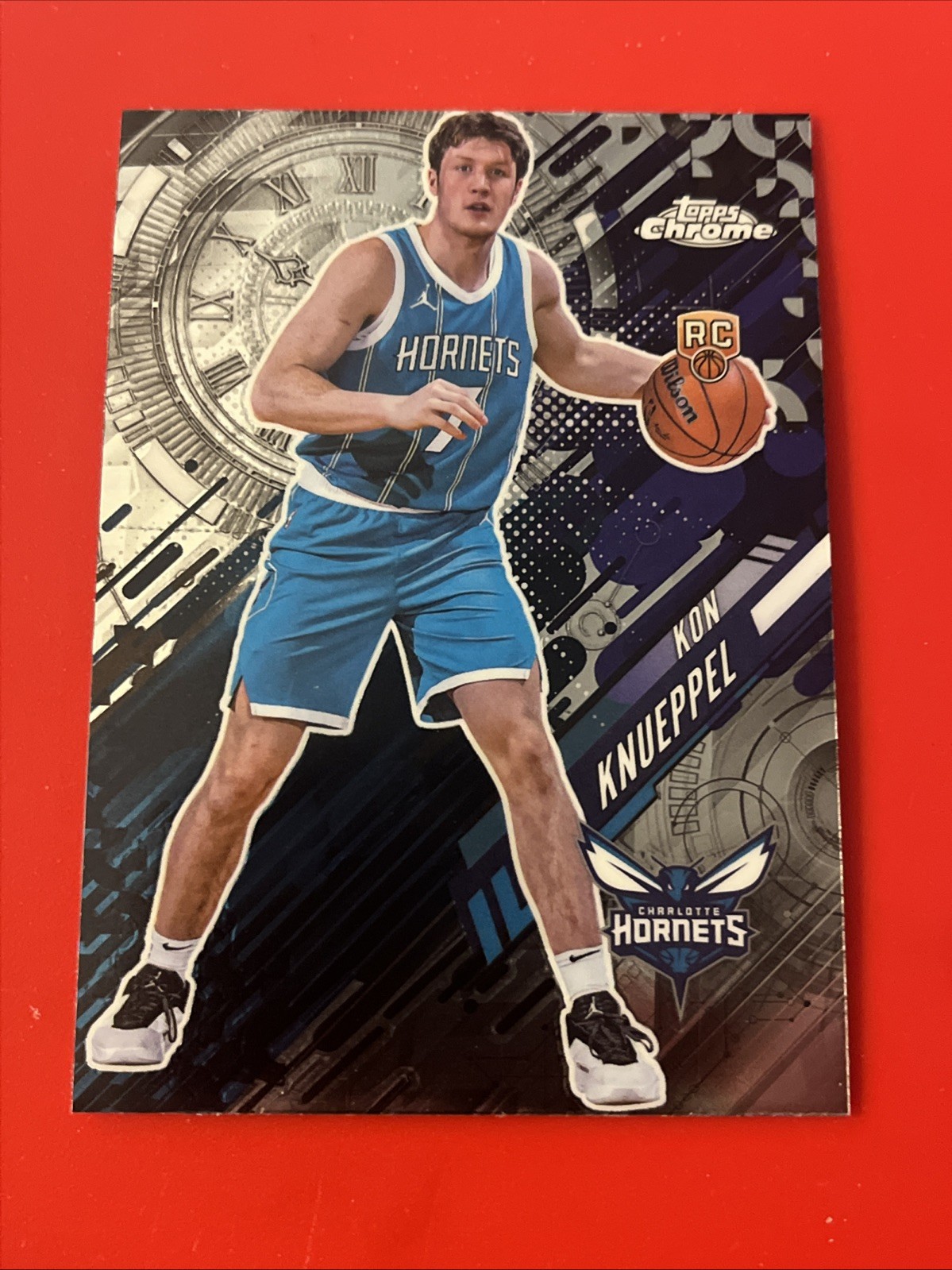2025-26 Topps Chrome NBA #GT-19 Kon Knueppel Go Time Rookie