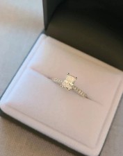 Platinum Radiant Cut Diamond Engagement Ring - Valued at £3575