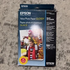 Epson Value Photo Paper Glossy 100 Sheets 4x6" S400034