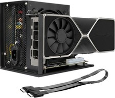 Pcie 4.0 X4 64Gbps Compatible Egpu DOCK, with Oculink SFF-8612 8311 to Pcie X16