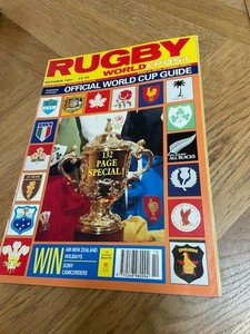 RUGBY WORLD MAGAZINE JANUARY 1986 - PERFECT GIFT FOR A FAN BORN IN THIS MONTH | UK