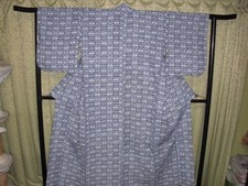 Single kimono, cotton yukata, dyed Yukata, 100 single cotton yukata, can also
