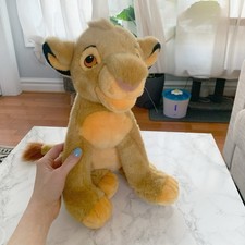 Vintage Lion King Plush Disney Store Simba Stuffed Animal Plush