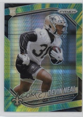 2025 Panini Prizm Rookies Hyper Prizm 52/200 Devin Neal #393 Rookie RC 9et