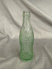 Vintage "hobble skirt" Style Green Glass Coca-Cola Bottle Rhinelander WI — photo 1