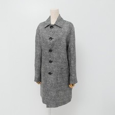 DSQUARED2 coat Size 36 Balcony Coat with Dot Pattern Recommended Made in I...