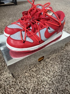 Nike Dunk Low Off-White University Red Size 8.5