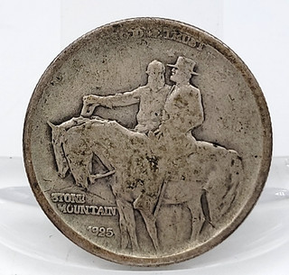 1925 Stone Mountain Memorial Silver Half Dollar Lot. H254