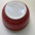 Vintage  PYREX Red Mixing Bowl 1-1/2 Quart Model #402  Red Color Mixing Bowl