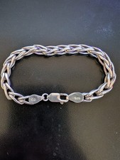 935 argenteum silver bracelet 7.5 inch 25.2gr...