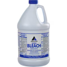 1 gal Jug Arocep Ultra Bleach, Ready to Use, Chlorine, 6 PK