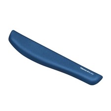 Fellowes PlushTouch Keyboard Wrist Rest with Microban Blue